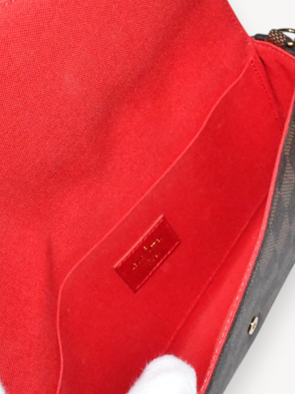 LOUIS VUITTON POCHETTE FÉLICIE DAMIER EBENE