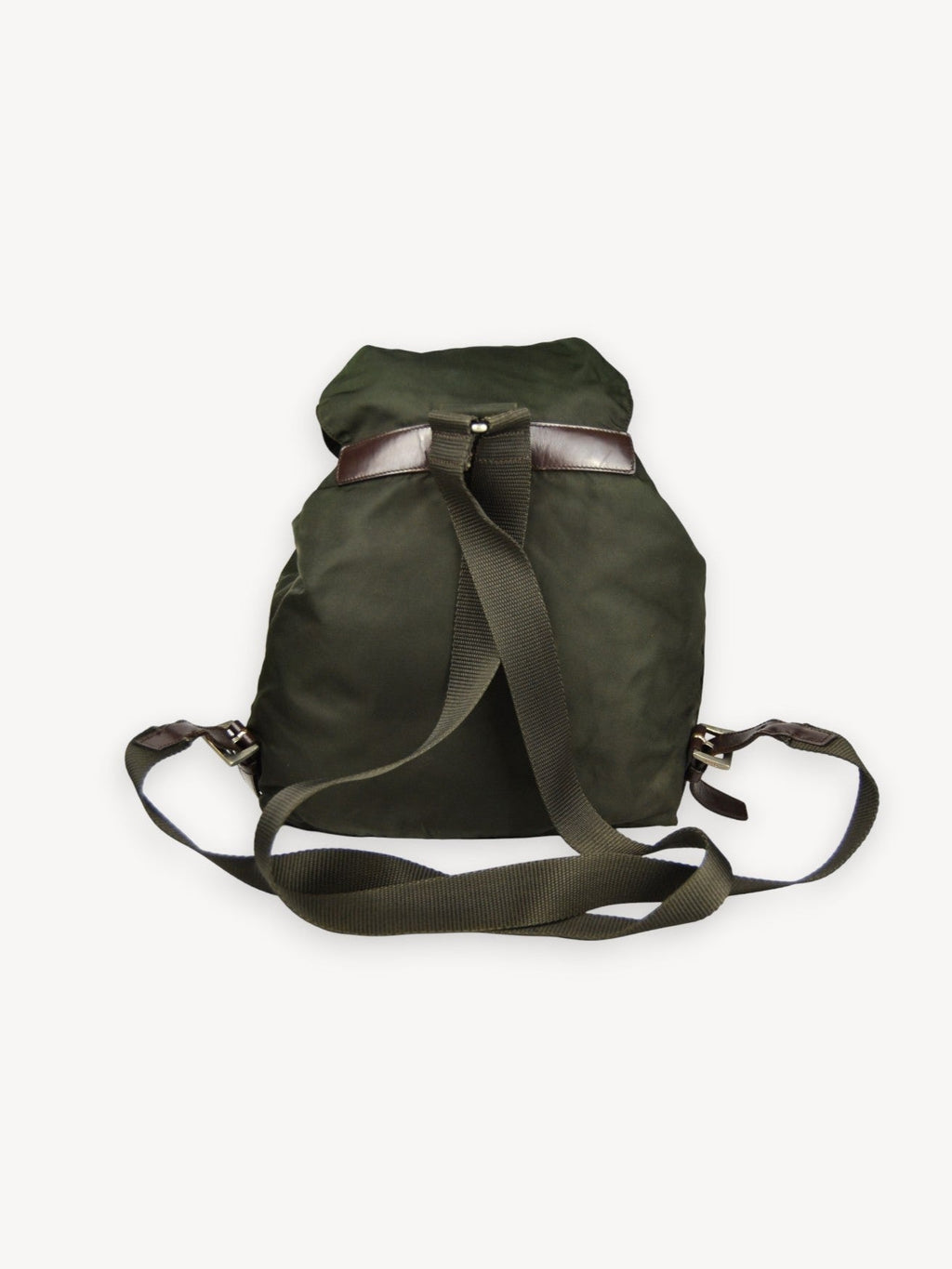 PRADA RE-NYLON BACKPACK KHAKI