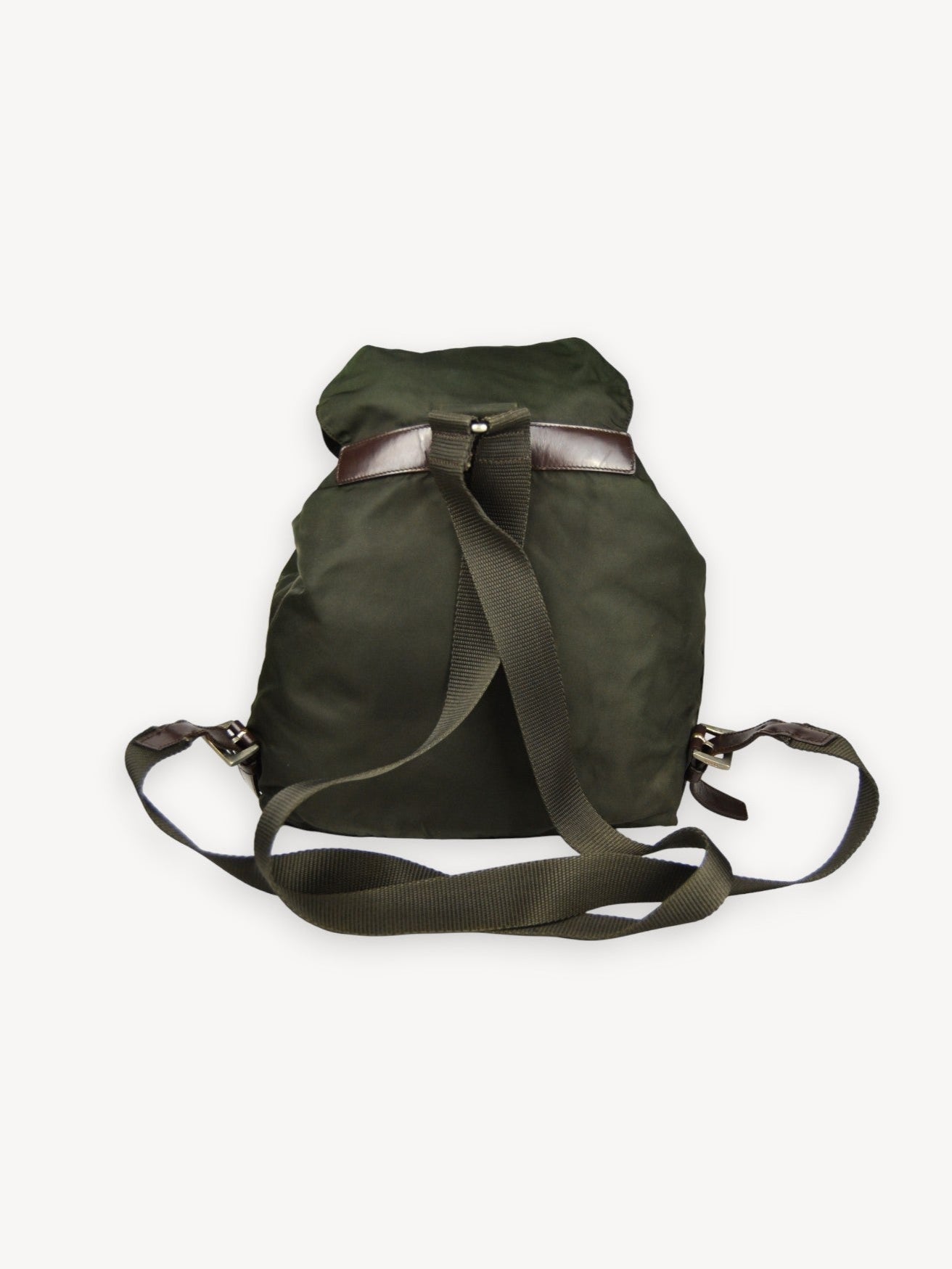 PRADA RE-NYLON BACKPACK KHAKI