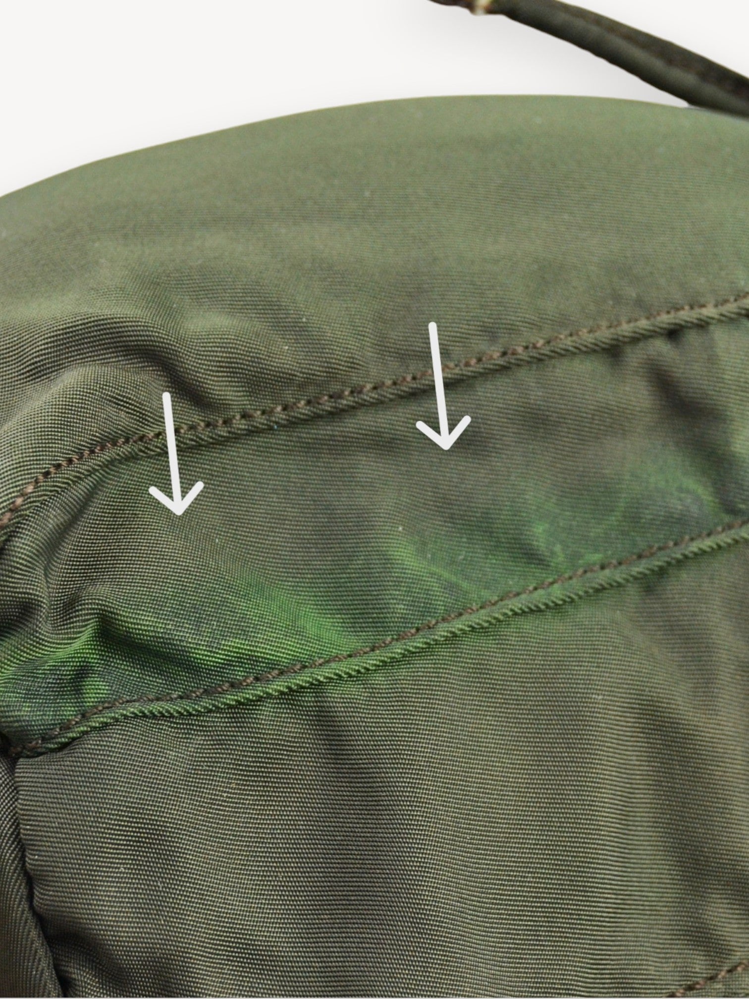 PRADA RE-NYLON BACKPACK KHAKI