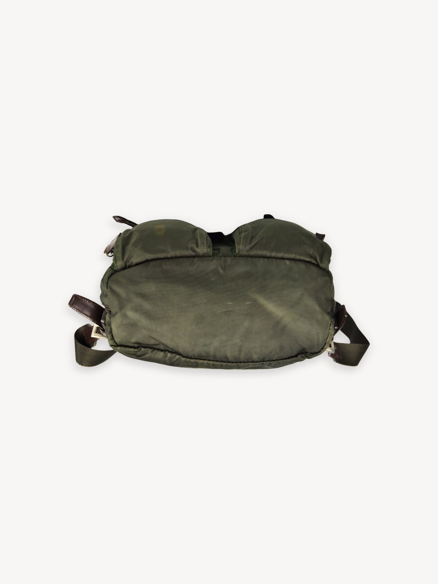 PRADA RE-NYLON BACKPACK KHAKI