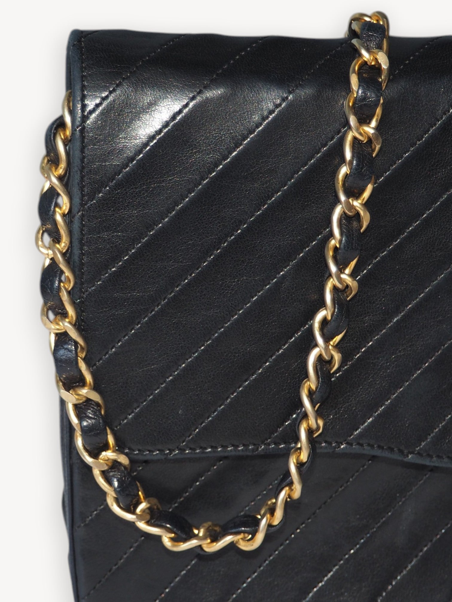 CHANEL TIMELESS SINGLE FLAP BAG BLACK