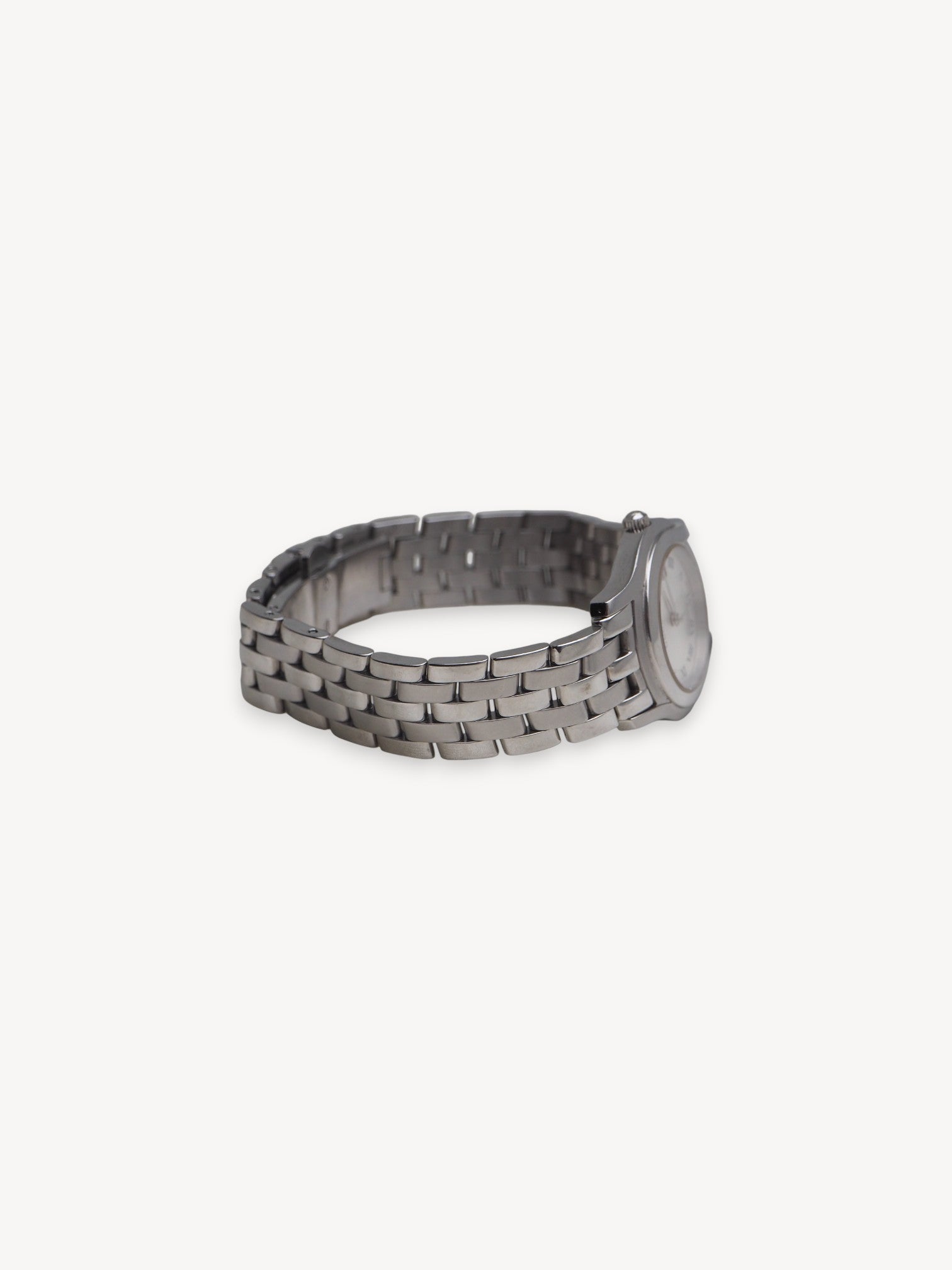 GUCCI 5500L WATCH SILVER