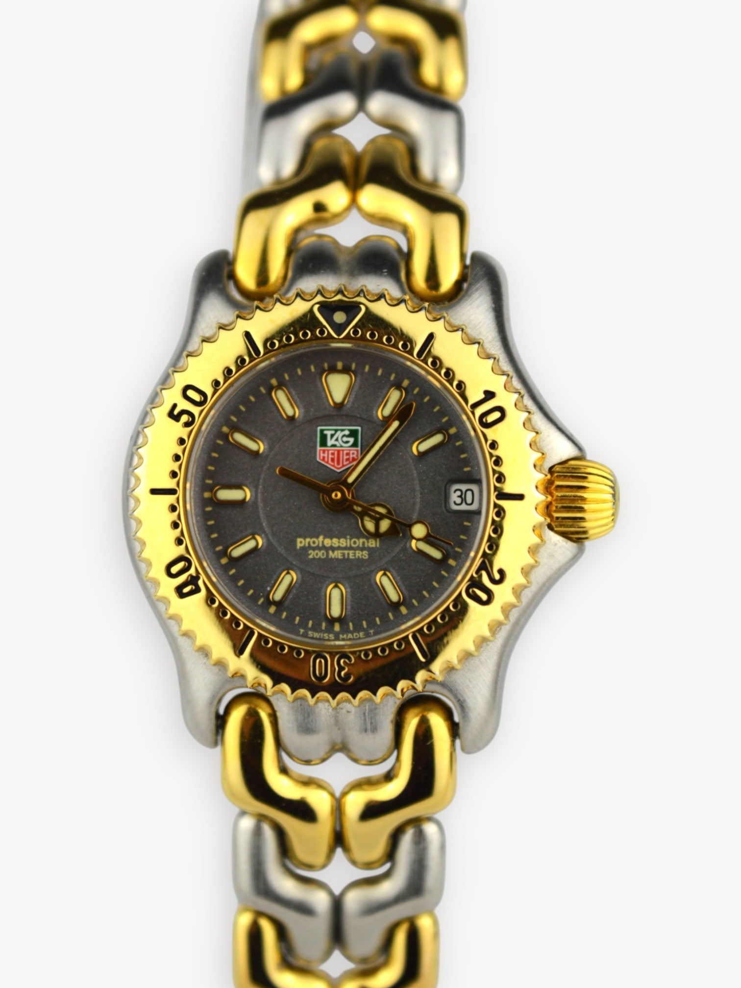 TAG HEUER TWO-TONE PROFESSIONAL LADIES WATCH WG1420-0