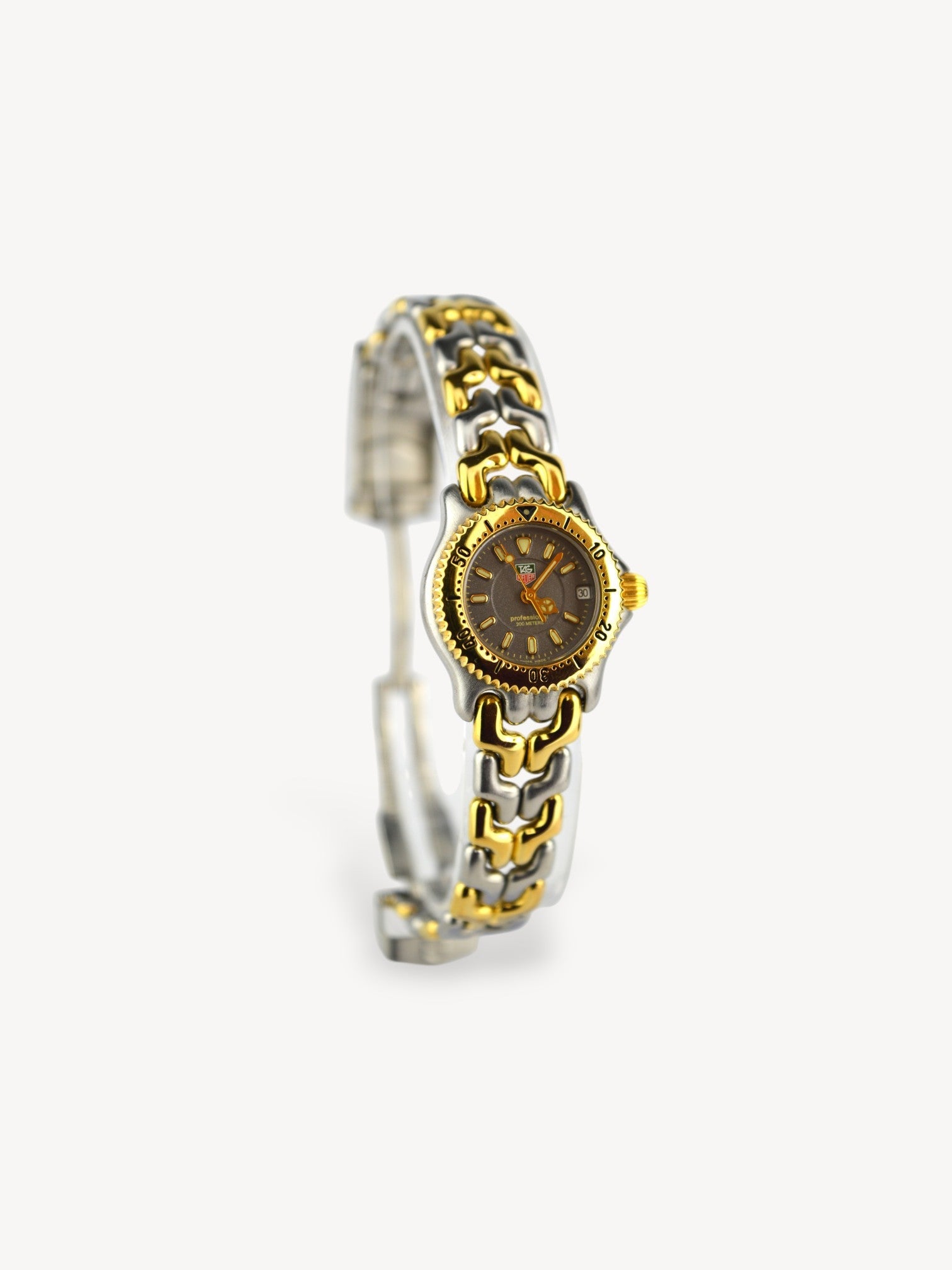 TAG HEUER TWO-TONE PROFESSIONAL LADIES WATCH WG1420-0