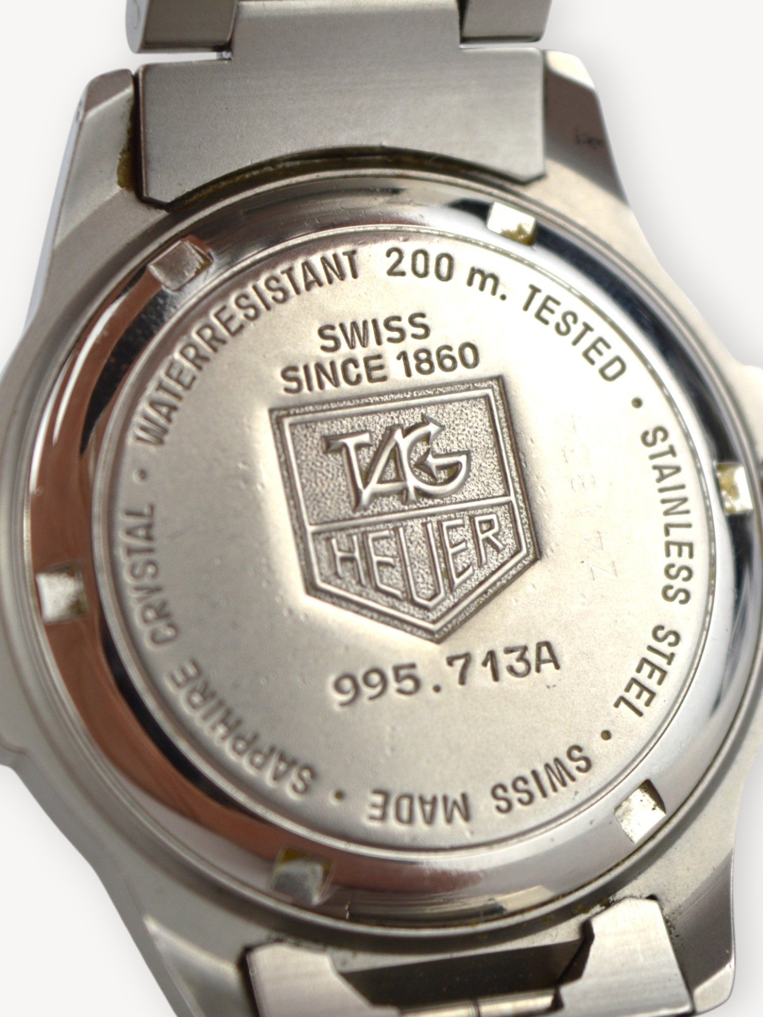 TAG HEUER TWO-TONE PROFESSIONAL MEN'S WATCH 995.713A