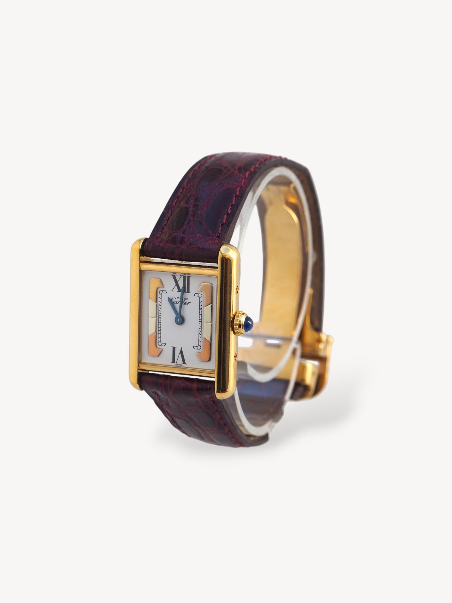 CARTIER TANK VERMEIL TRI-COLOR SMALL