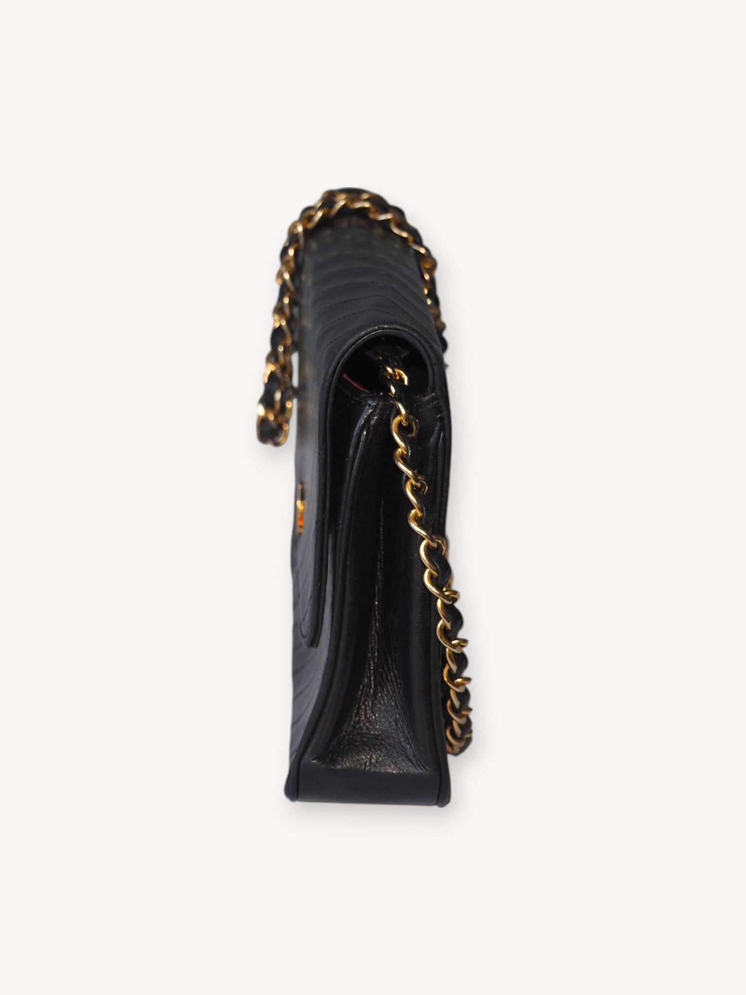 CHANEL TIMELESS SINGLE FLAP BAG BLACK