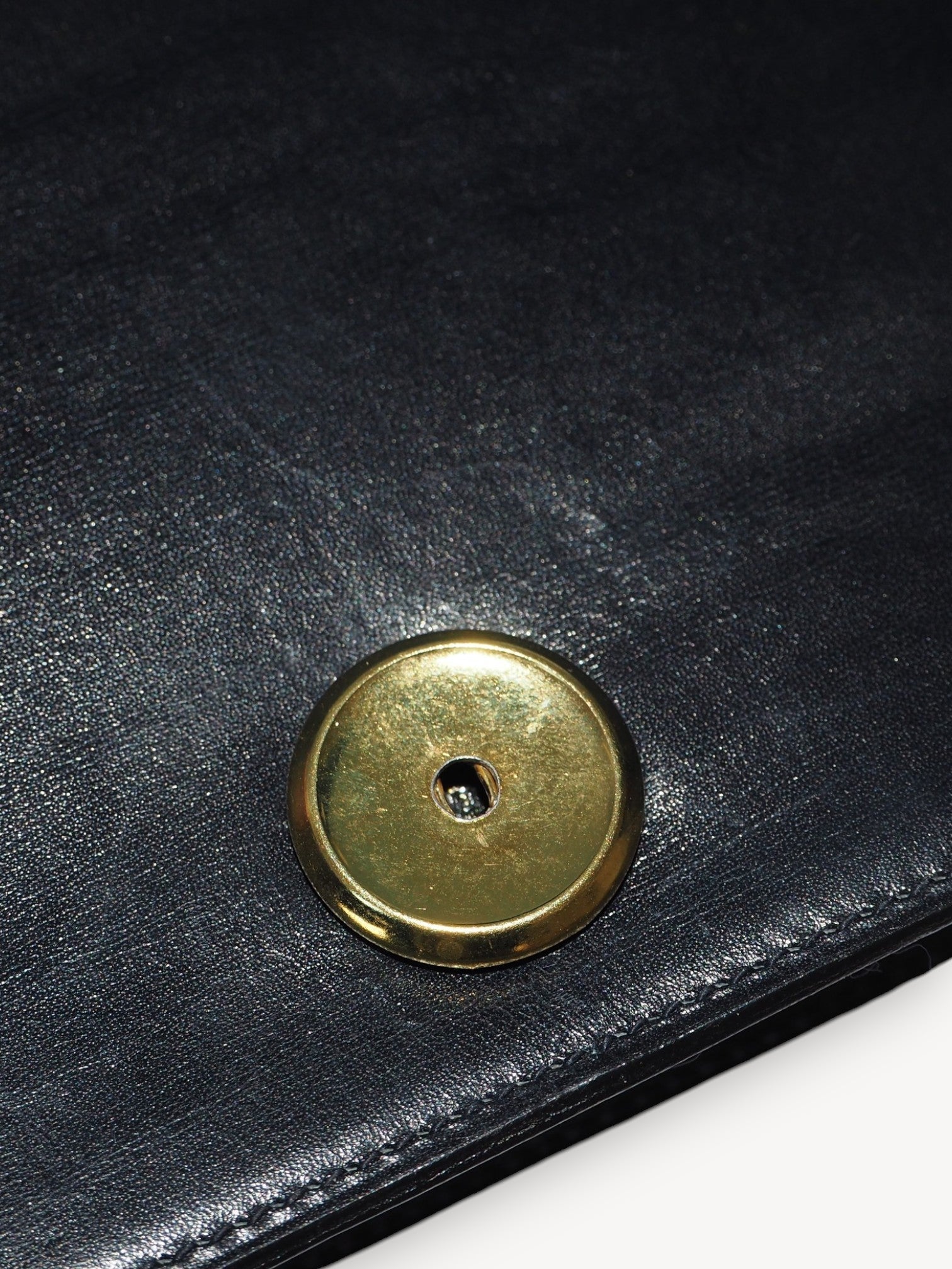 CHANEL SINGLE FLAP BAG NAVY