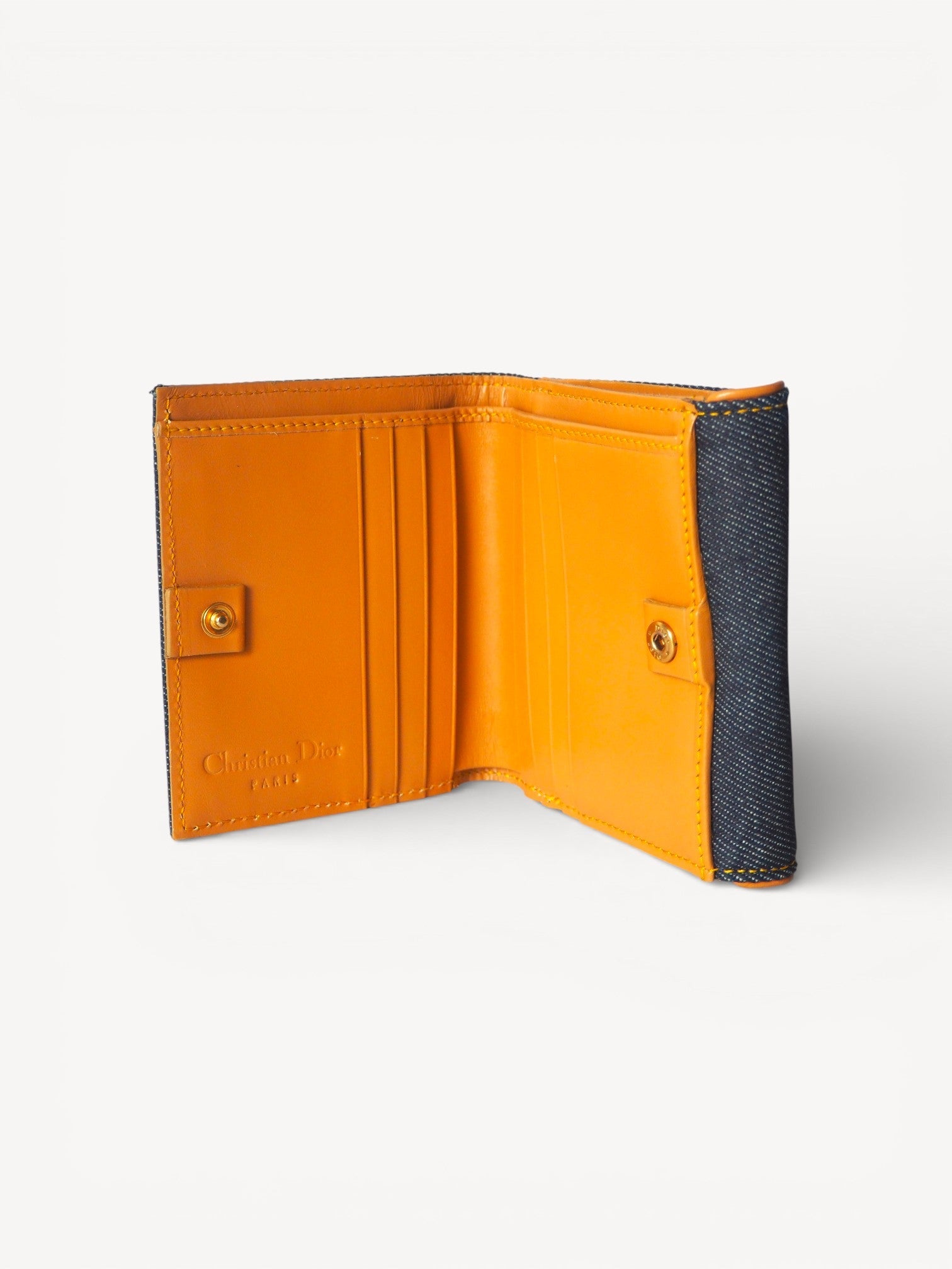 CHRISTIAN DIOR SADDLE WALLET