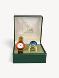 GUCCI INTERCHANGEABLE BEZEL WATCH