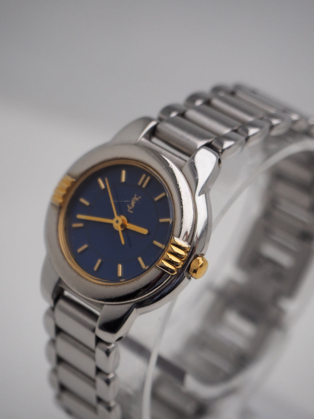 YVES SAINT LAURENT WATCH NAVY DIAL