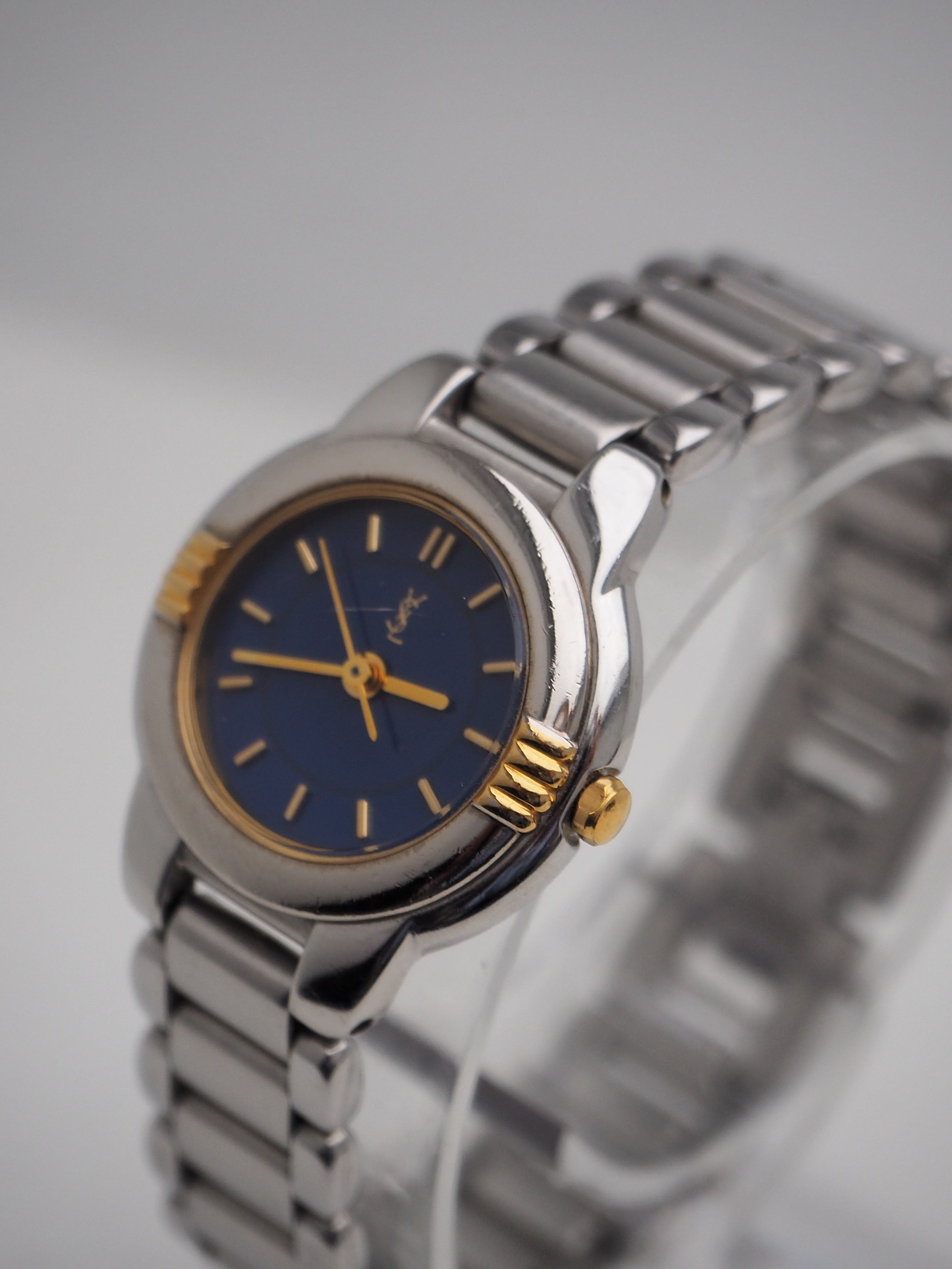 YVES SAINT LAURENT WATCH NAVY DIAL