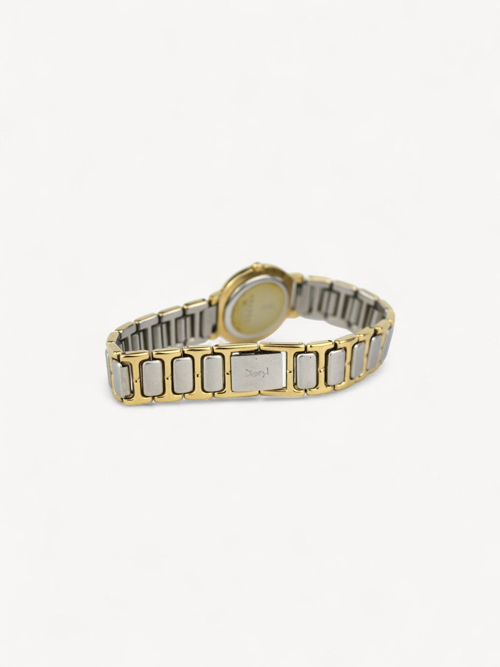 YVES SAINT LAURENT TWO-TONE WATCH