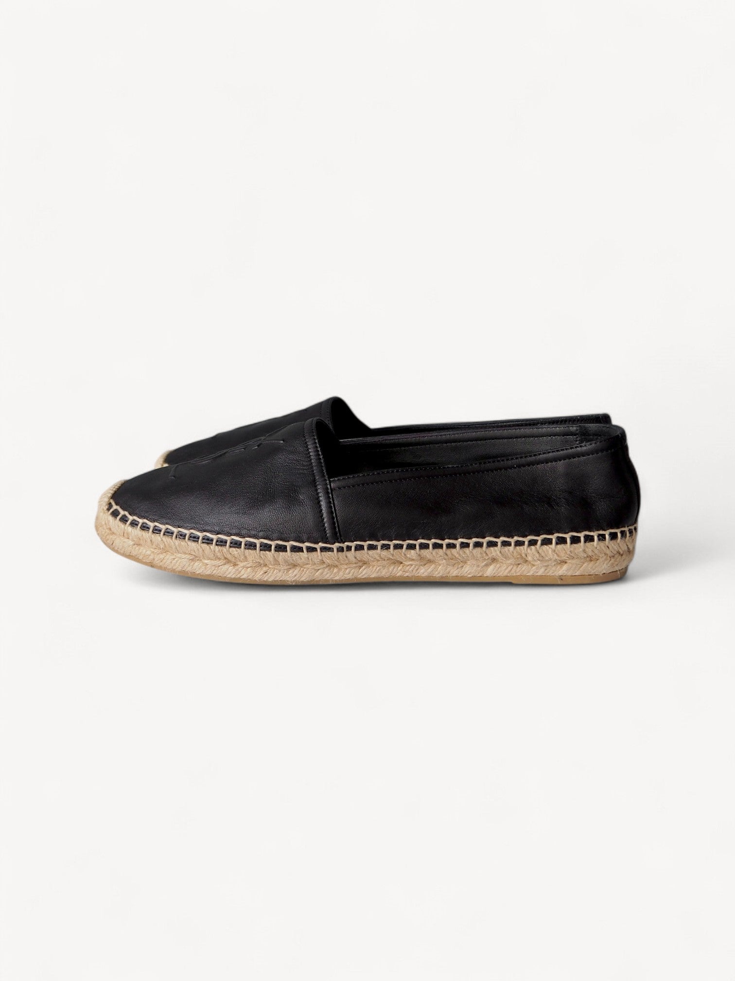 YVES SAINT LAURENT CASSANDRE ESPADRILLES 40