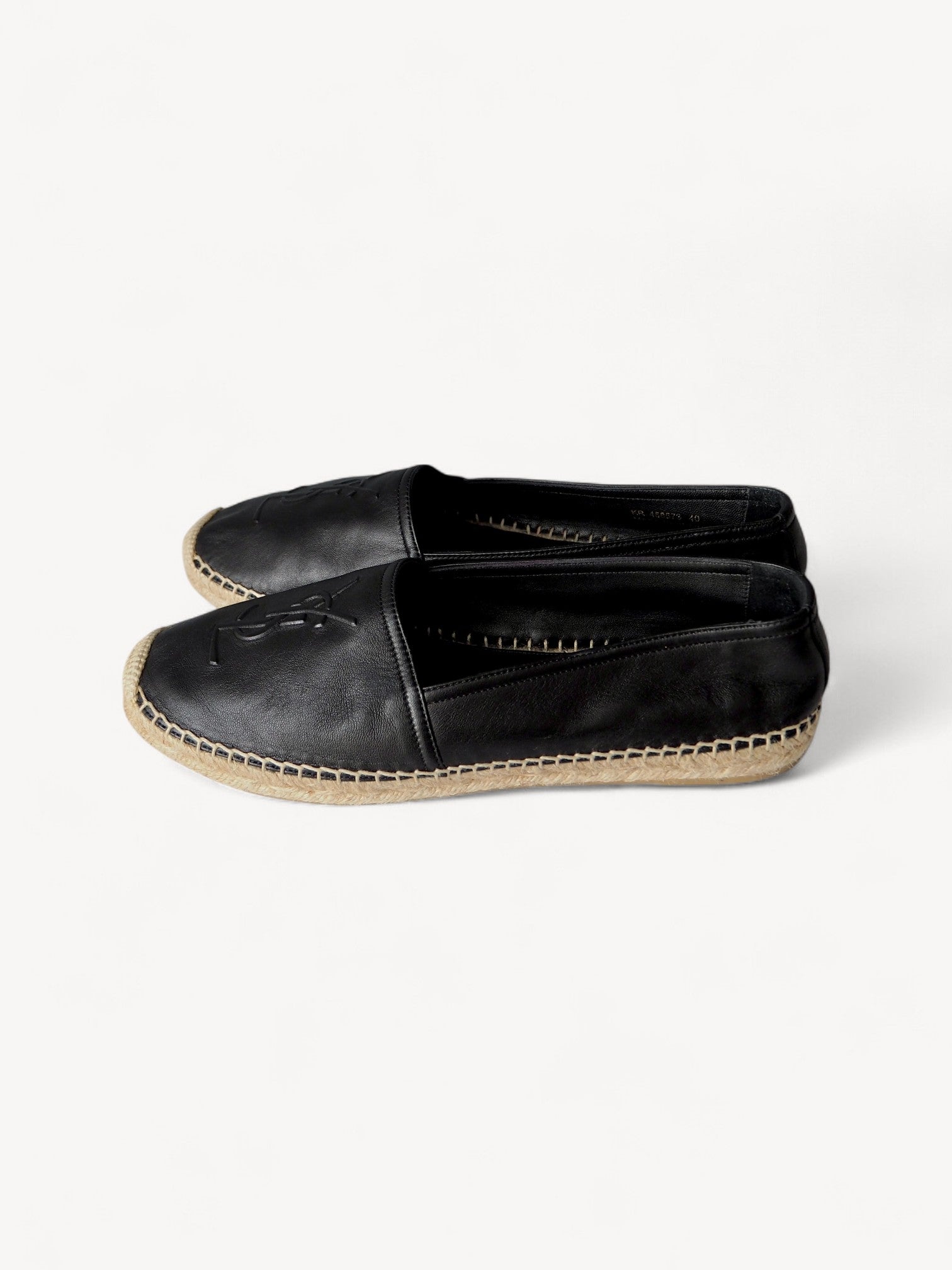 YVES SAINT LAURENT CASSANDRE ESPADRILLES 40