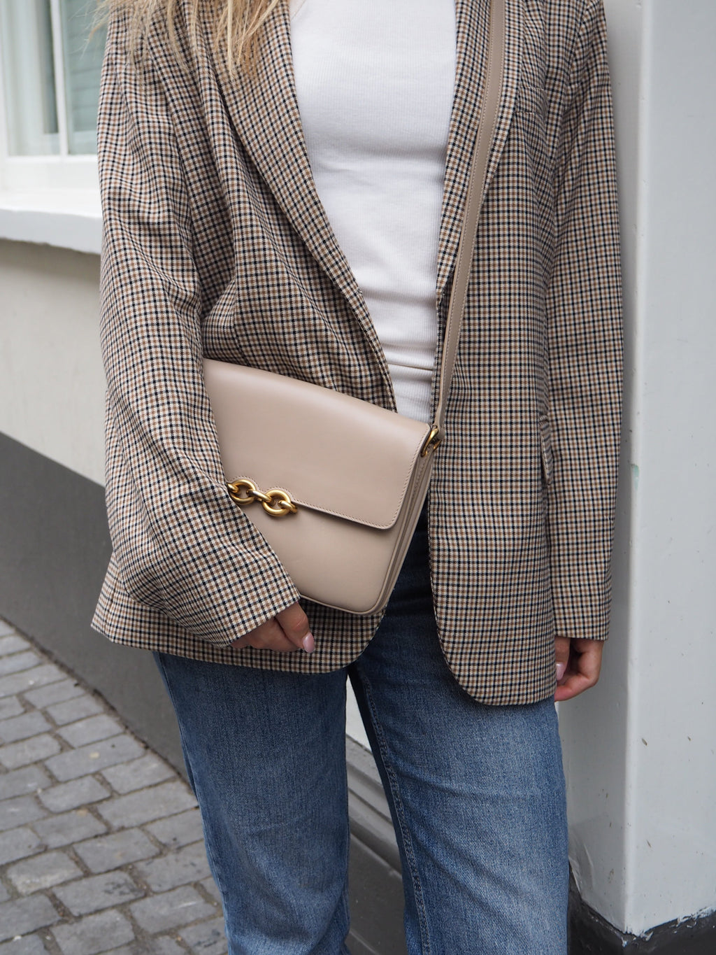 YVES SAINT LAURENT LE MAILLON SHOULDER BAG
