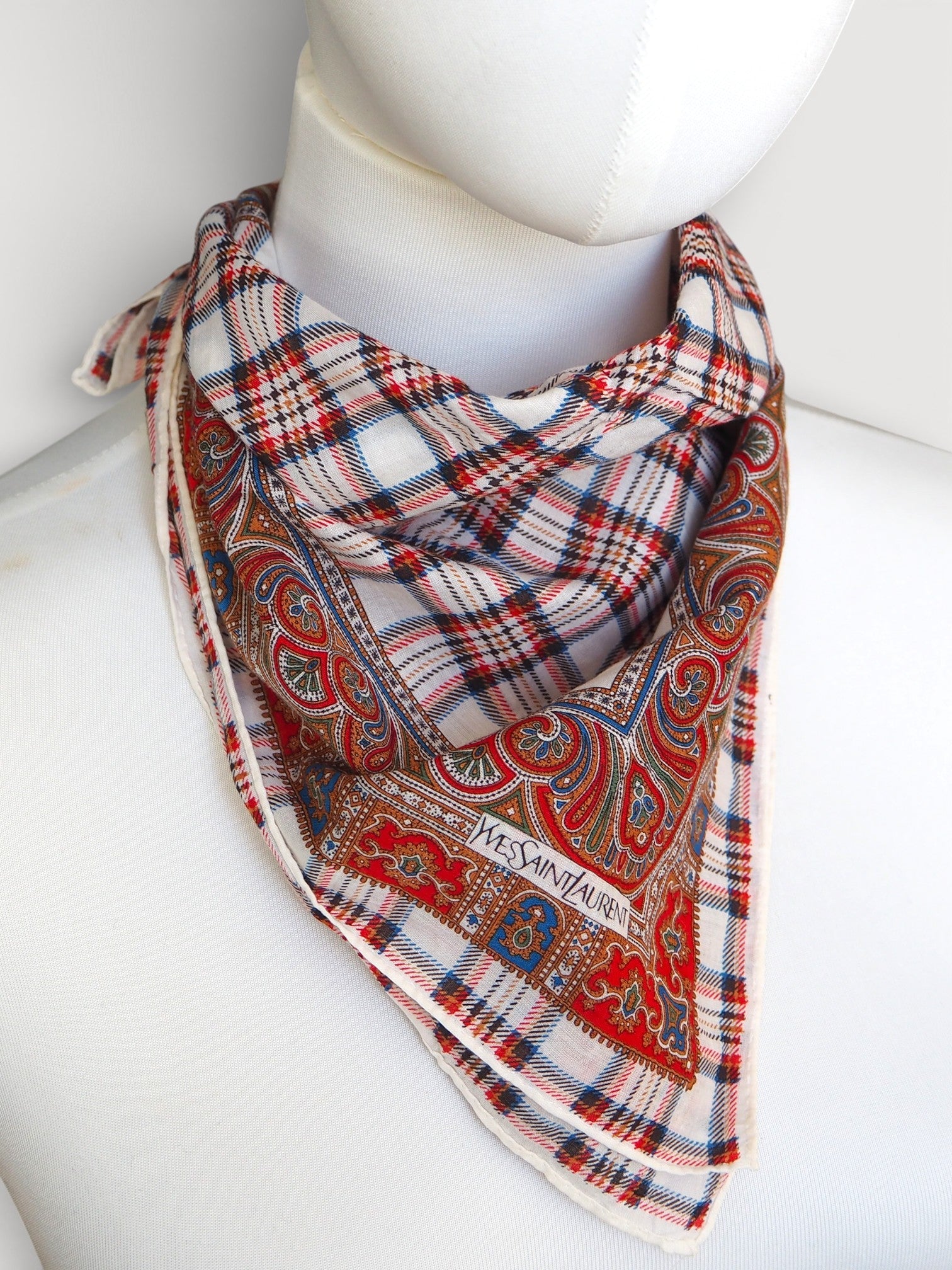 YVES SAINT LAURENT SCARF