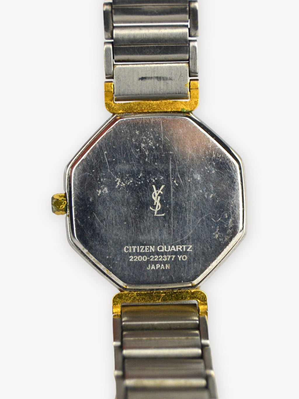 YVES SAINT LAURENT OCTAGONAL WATCH