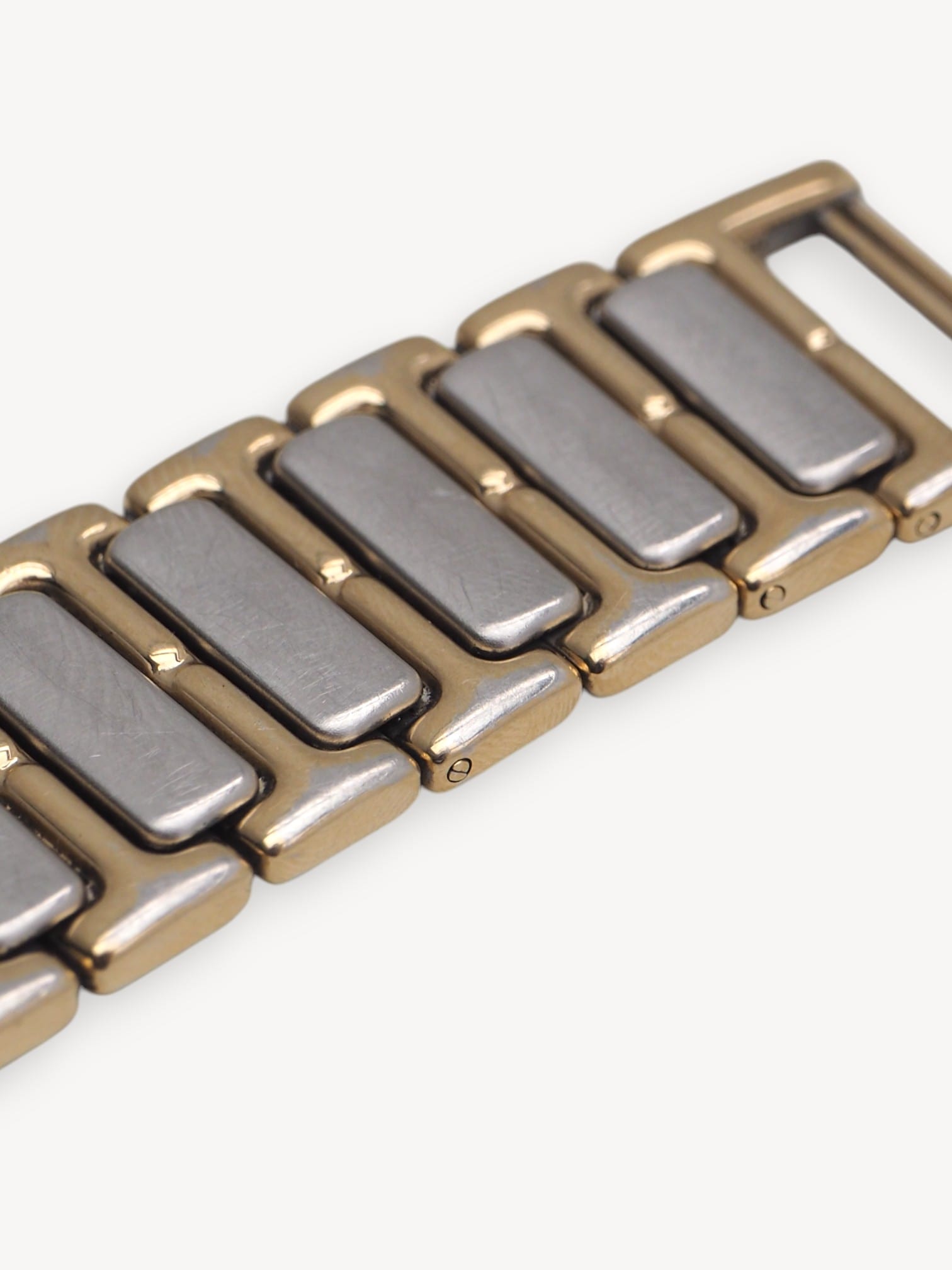 YVES SAINT LAURENT TWO-TONE WATCH