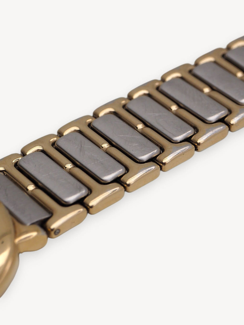 YVES SAINT LAURENT TWO-TONE WATCH