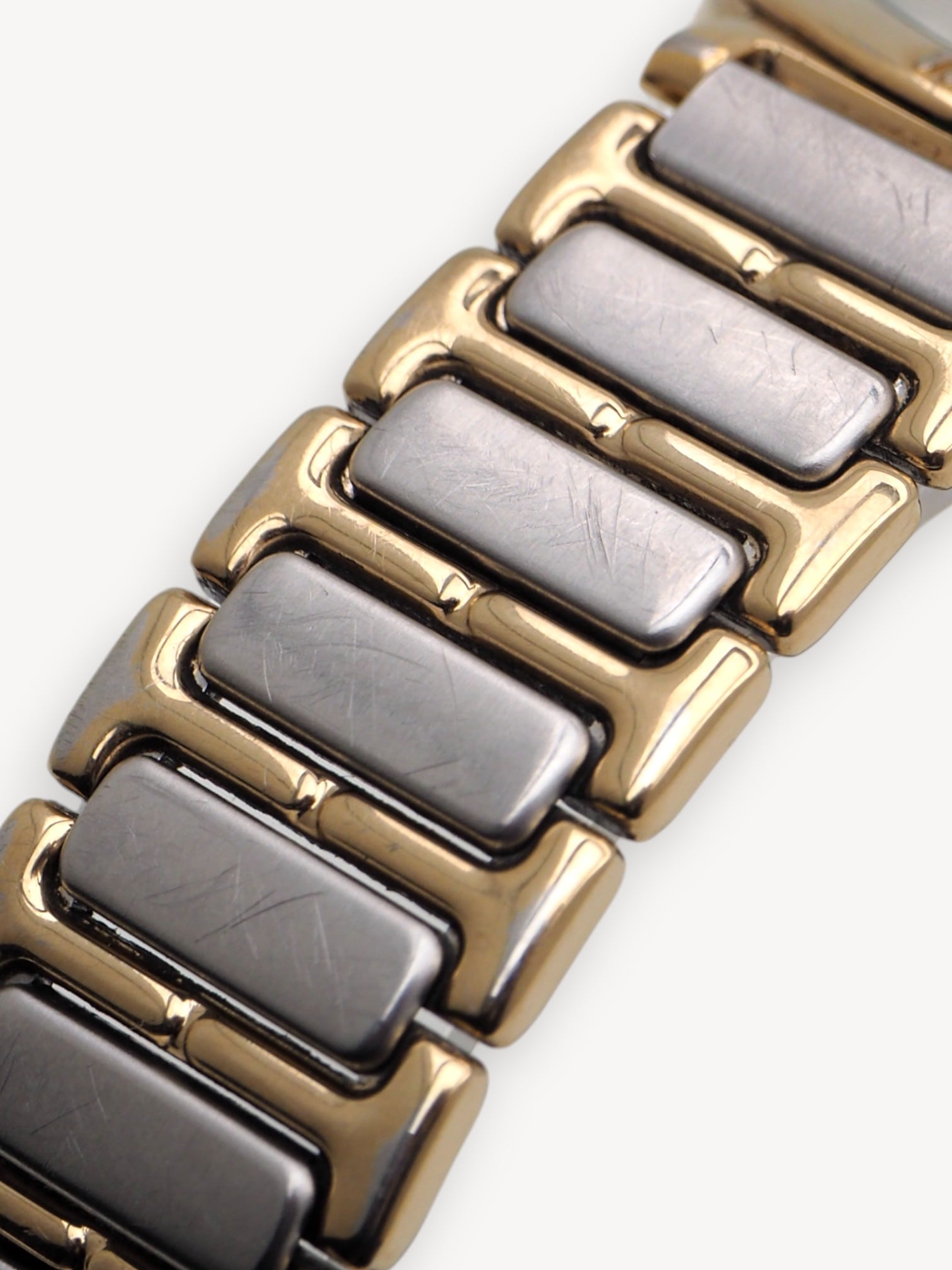 YVES SAINT LAURENT TWO-TONE WATCH