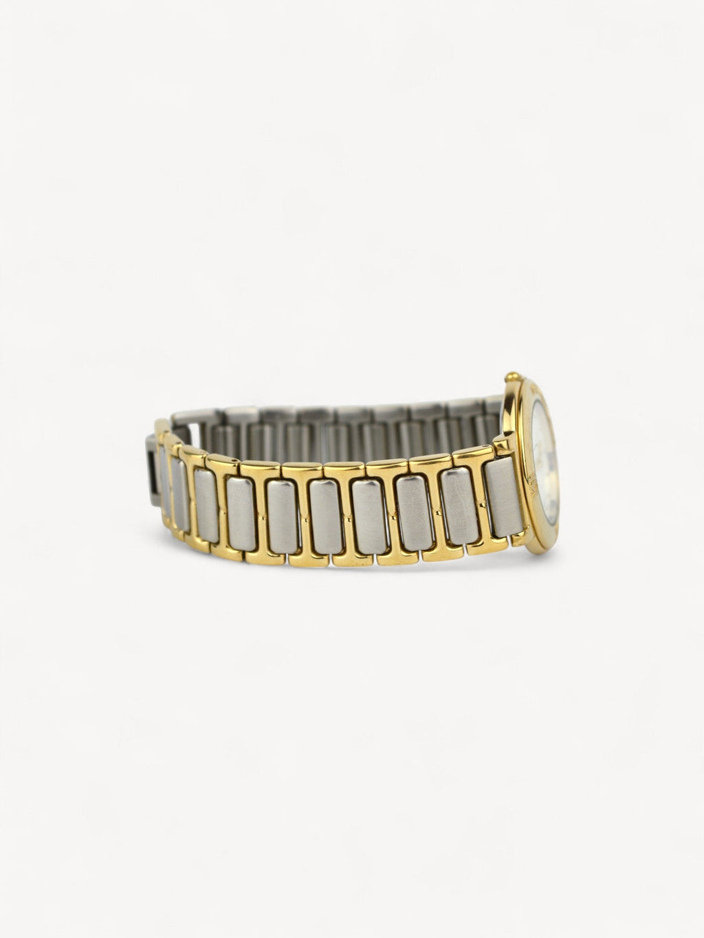 YVES SAINT LAURENT TWO-TONE WATCH